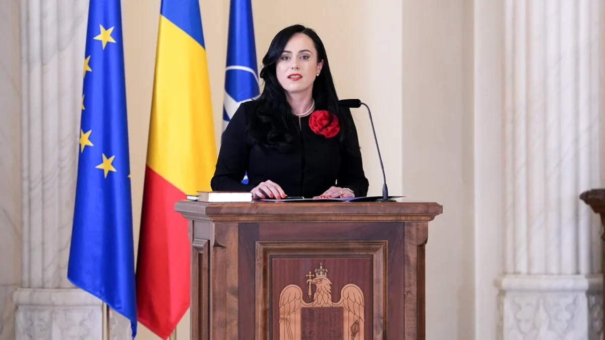 Ministrul Muncii, Simona Bucura Oprescu, prima intervenție publică de la numirea sa în funcție