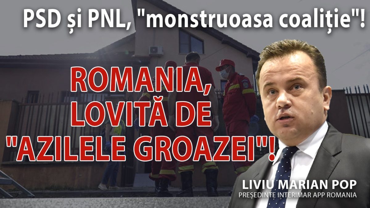 Președintele APP România, prof. Liviu Marian Pop, la BZI LIVE, într-o dezbatere de actualitate despre problemele grave din ţară
