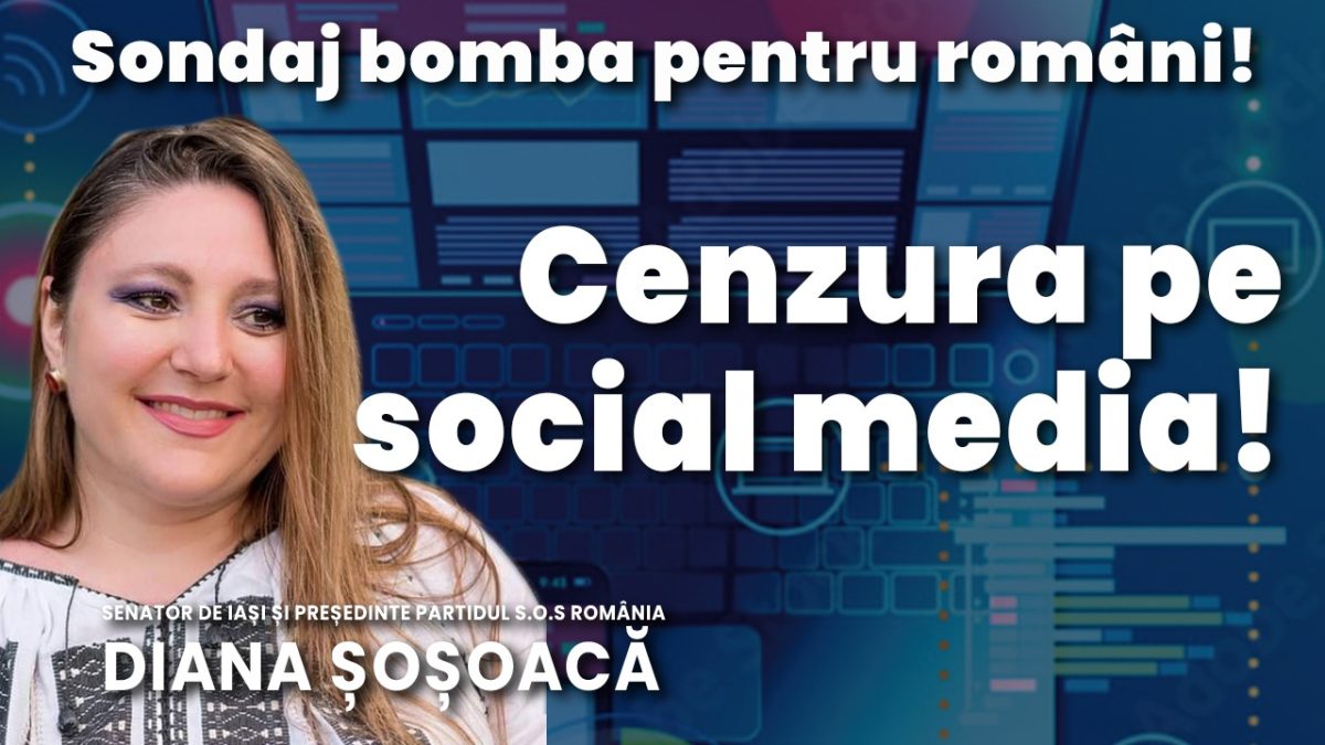 Diana Șoșoacă, senator de Iași și președinte S.O.S. România, la BZI LIVE, despre subiectele momentului