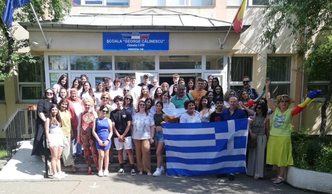 Școala Gimnazială „George Călinescu” Iași, gazda proiectului Erasmus+ KA229 „ClimA: Be the Change!”