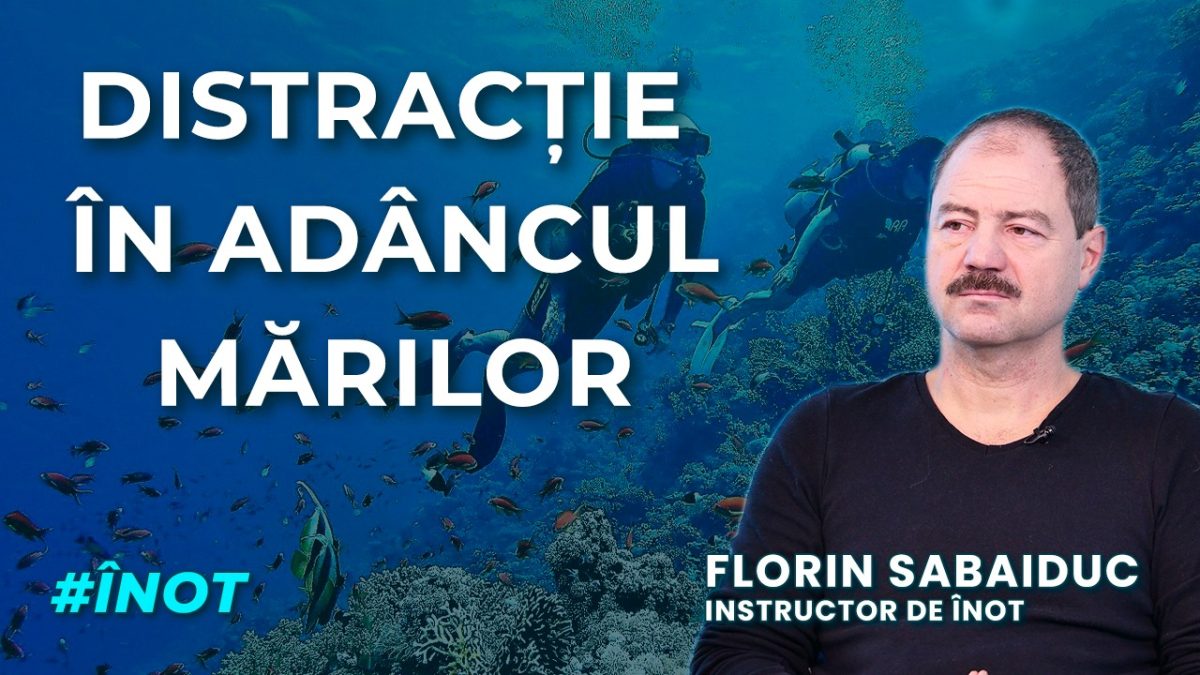 Florin Sabaiduc, instructor înot, discută în platoul BZI LIVE despre beneficiile înotului și despre cursurile de scuba diving