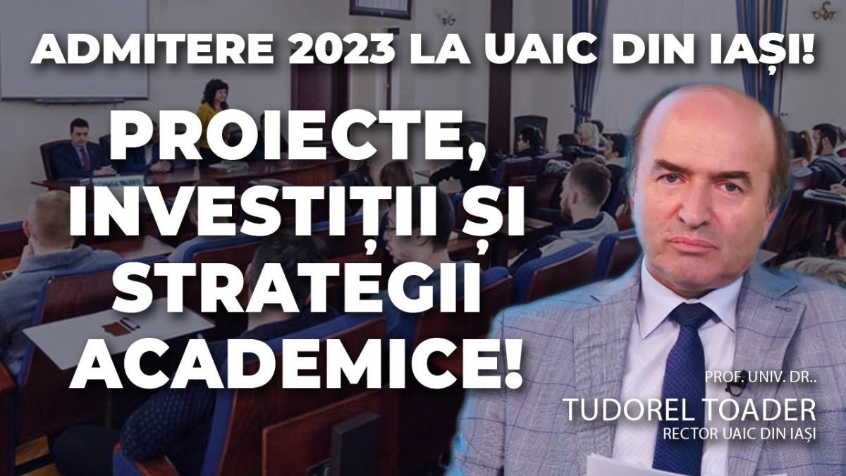 Top Academic! Rectorul Universității ”Cuza” din Iași, prof. univ. dr. Tudorel Toader, într-o ediție specială BZI LIVE cu cele mai proaspete informații