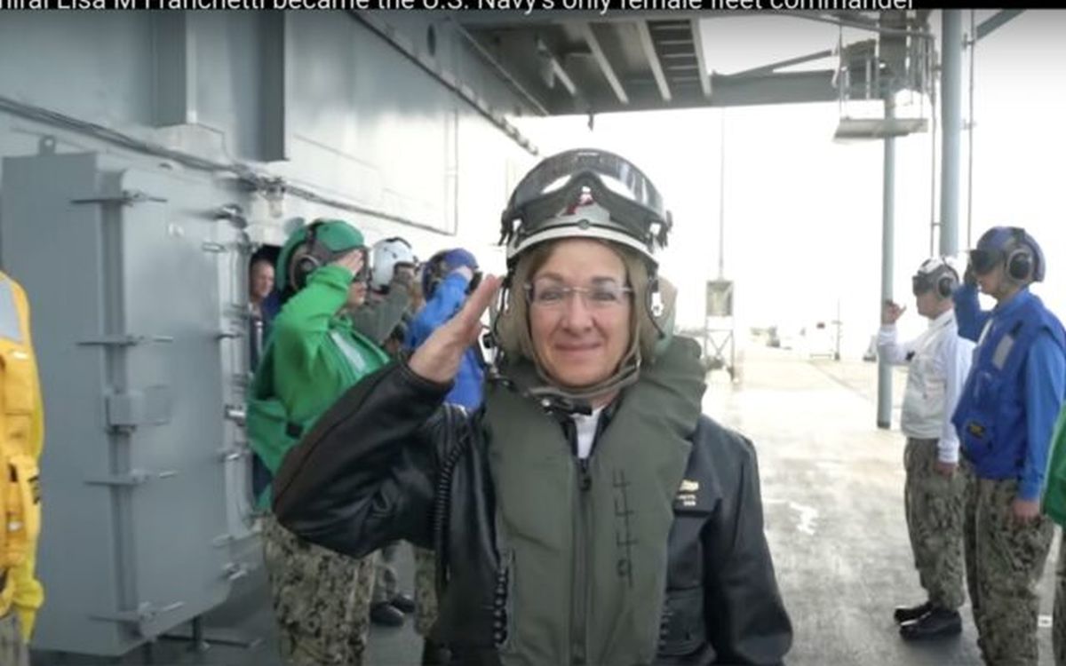 Joe Biden a ales o femeie amiral, Lisa Franchetti, la conducerea US Navy