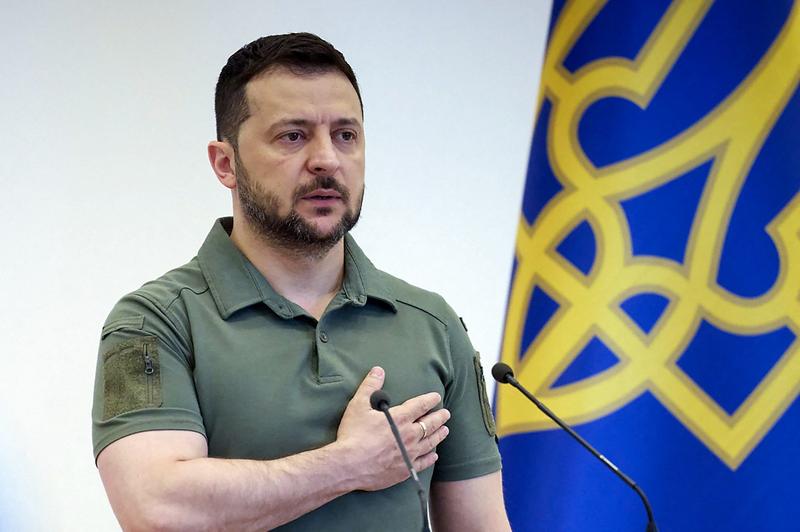 Volodimir Zelenski consideră că ar fi „fără precedent și absurd” ca Ucrainei să nu i se ofere aderarea la NATO