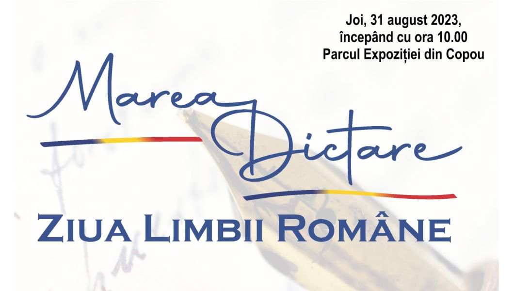 „Marea Dictare” – dictare în aer liber de Ziua Limbii Române