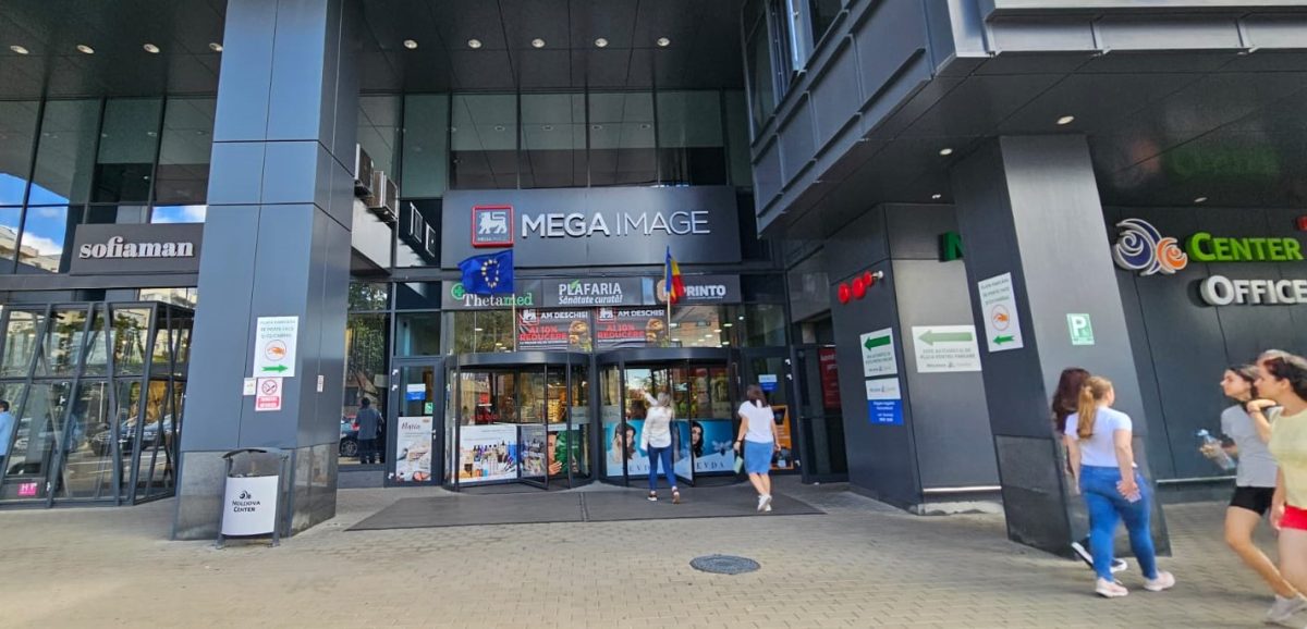 MOLDOVA CENTER, Iasi – Supermarket MEGA IMAGE, modern și convenabil, deschis la parterul clădirii de birouri