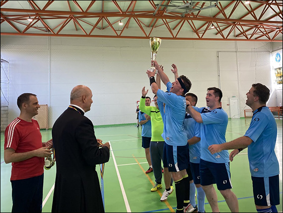 Campionatul Naţional de Fotbal în sală pentru preoţii catolici, la Iaşi