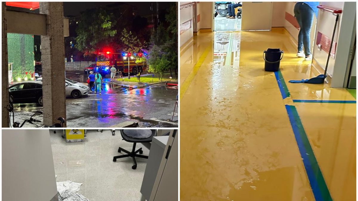 Probleme la Spitalul Bagdasar Arseni din București. Consolele de oxigen și gaze au fost inundate