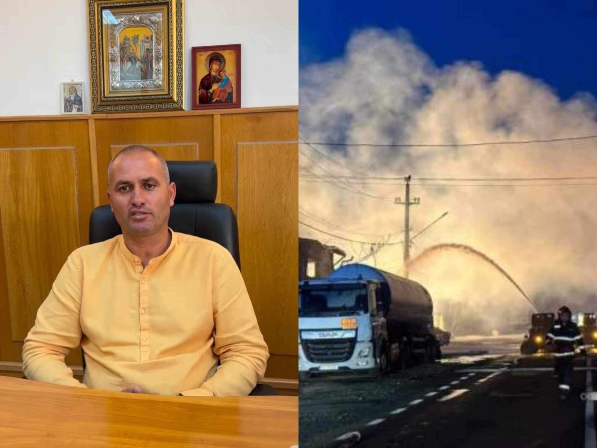 Primarul din Crevedia, declarații neașteptate după explozia devastatoare. Florin Petre a vrut să clarifice situația