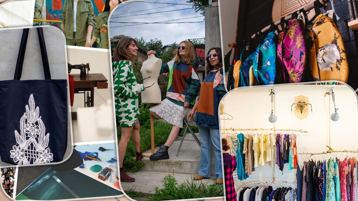 Deșeuri textile, transformate în comori de un grup de tineri din Iași. Proiectul Redu reinventează conceptul de slow fashion – FOTO