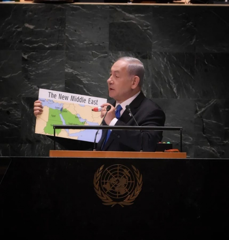 Benjamin Netanyahu a vorbit, la tribuna Adunării Generale a ONU, despre „o pace istorică” între Israel și Arabia Saudită