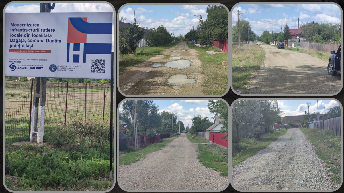 O nouă comună din județul Iași va avea drumuri modernizate! Investițiile guvernamentale ajung la 2 milioane de euro – FOTO