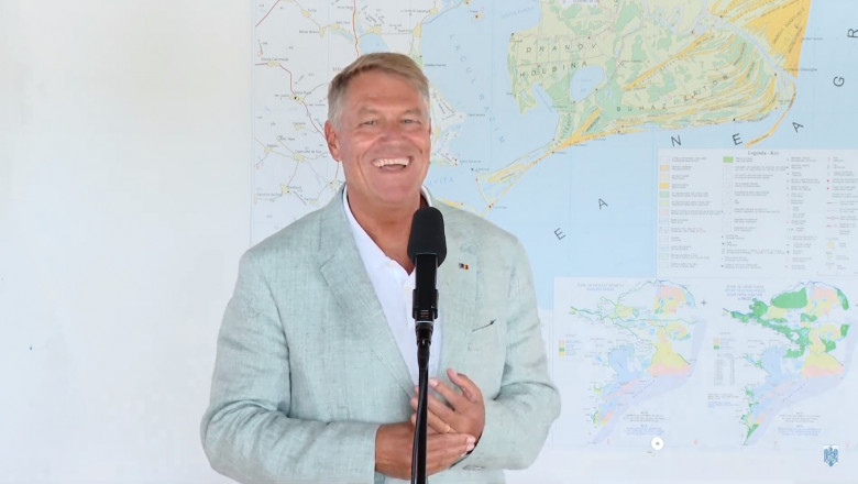 Klaus Iohannis și soluția pentru Delta Dunării: „Contribuţia mea constă în faptul că am venit aici”