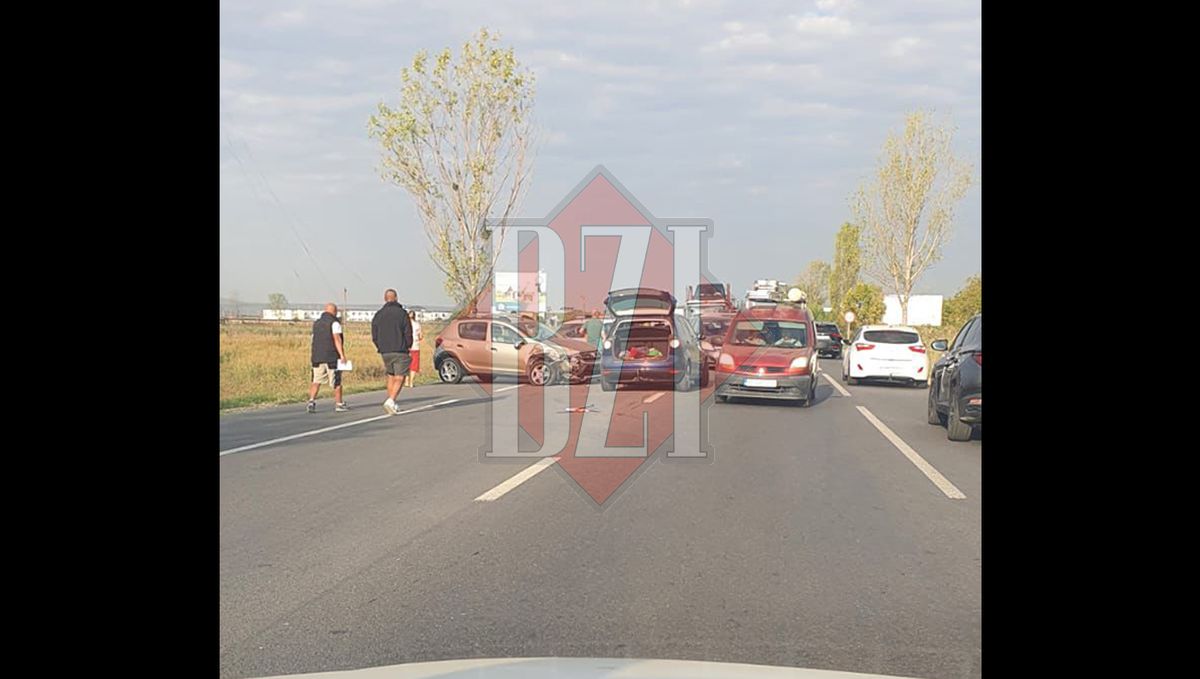 Încă un accident în Valea Lupului. Mai multe autoturisme sunt implicate – EXCLUSIV