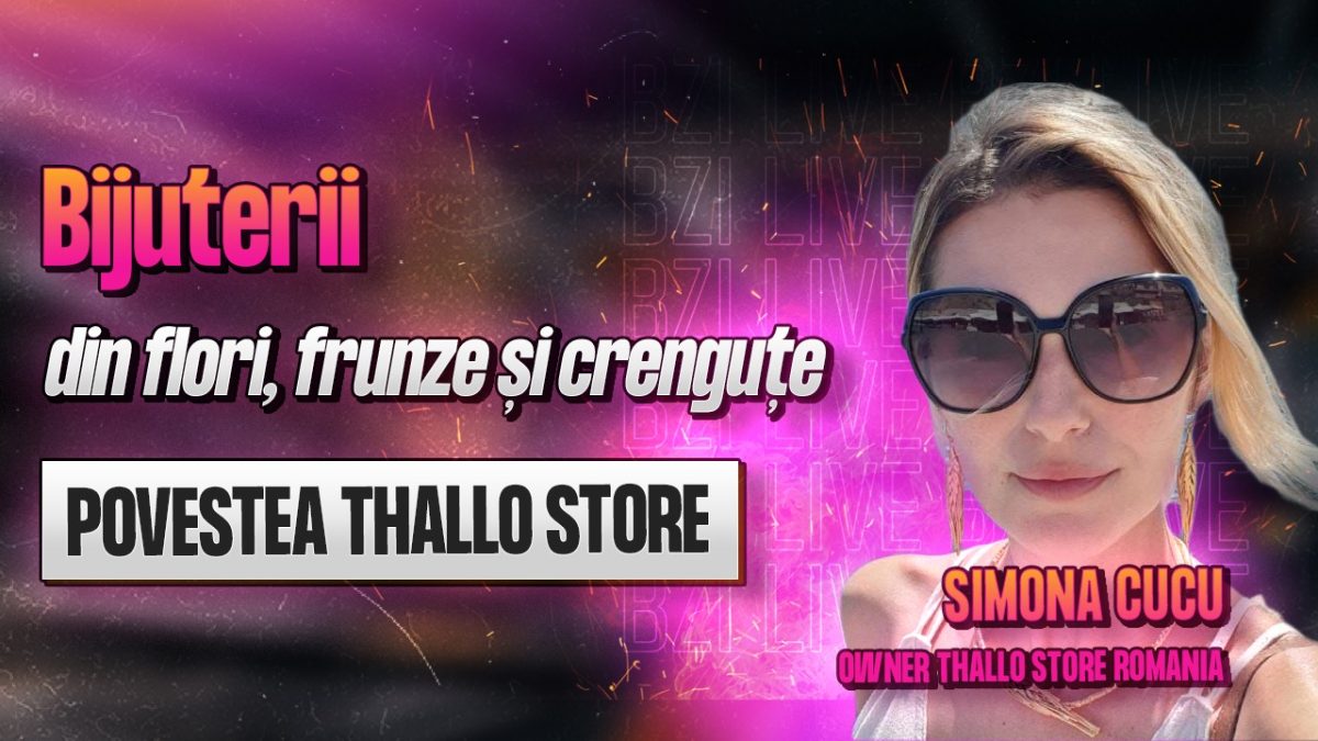 Bijuterii din flori naturale! Simona Cucu, antreprenor, împărtășește pentru BZI LIVE despre povestea Thallo Store România