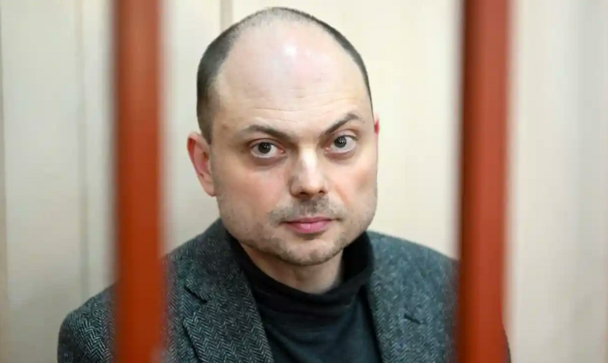 Opozantul rus Kara-Murza, condamnat la ani grei de detenție, a fost dus în Siberia