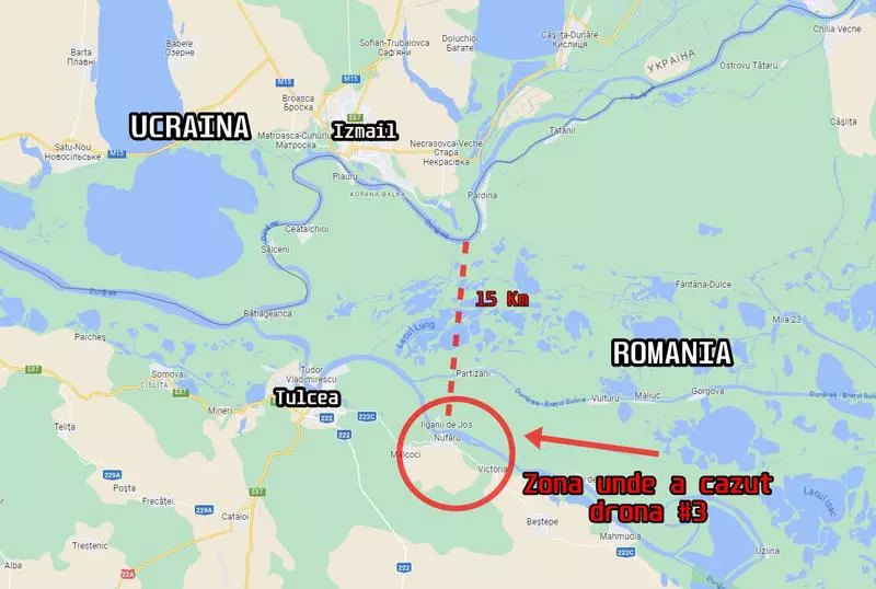 Noi fragmente de dronă descoperite la Tulcea, dar nici urmă de ele pe radarele Armatei. Care este explicația