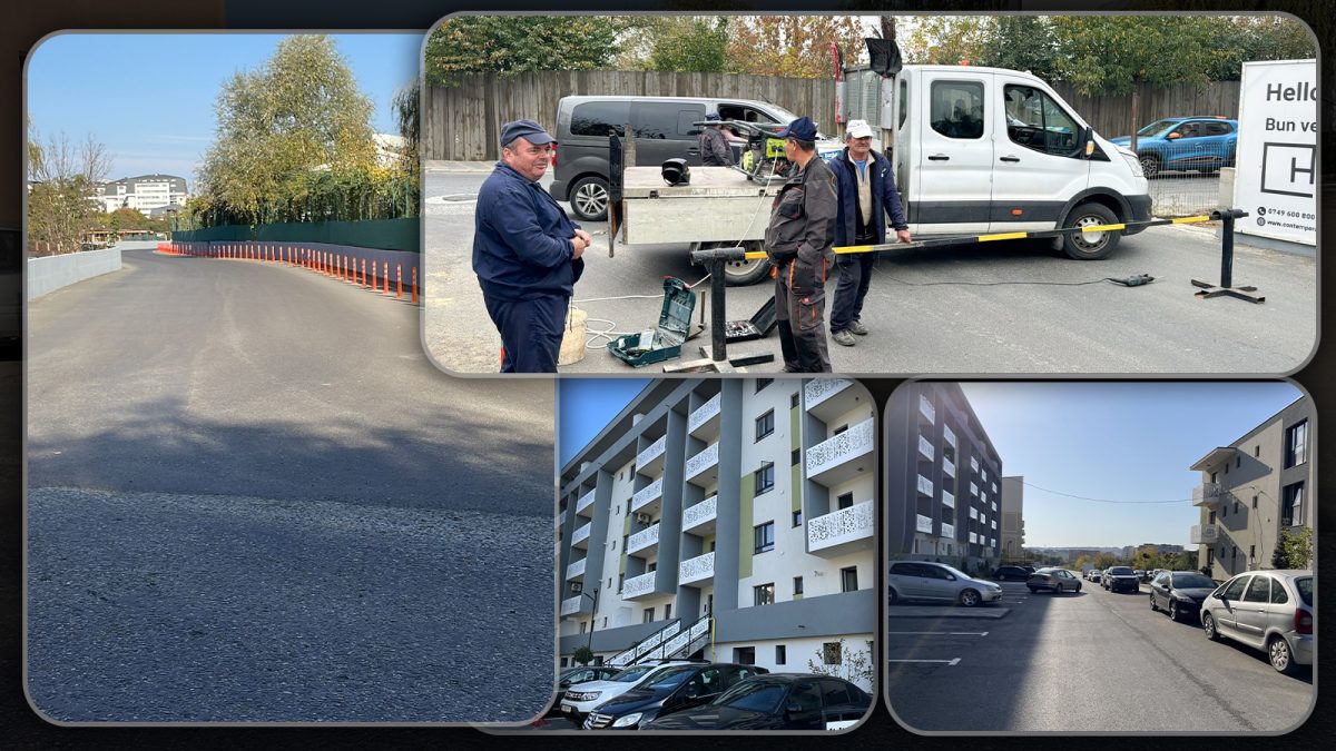 Scandal la Contemporan Homes din cauza barierei montate de primar la intrarea în cartierul cu mii de apartamente: „Este ilegal și abuziv” – FOTO