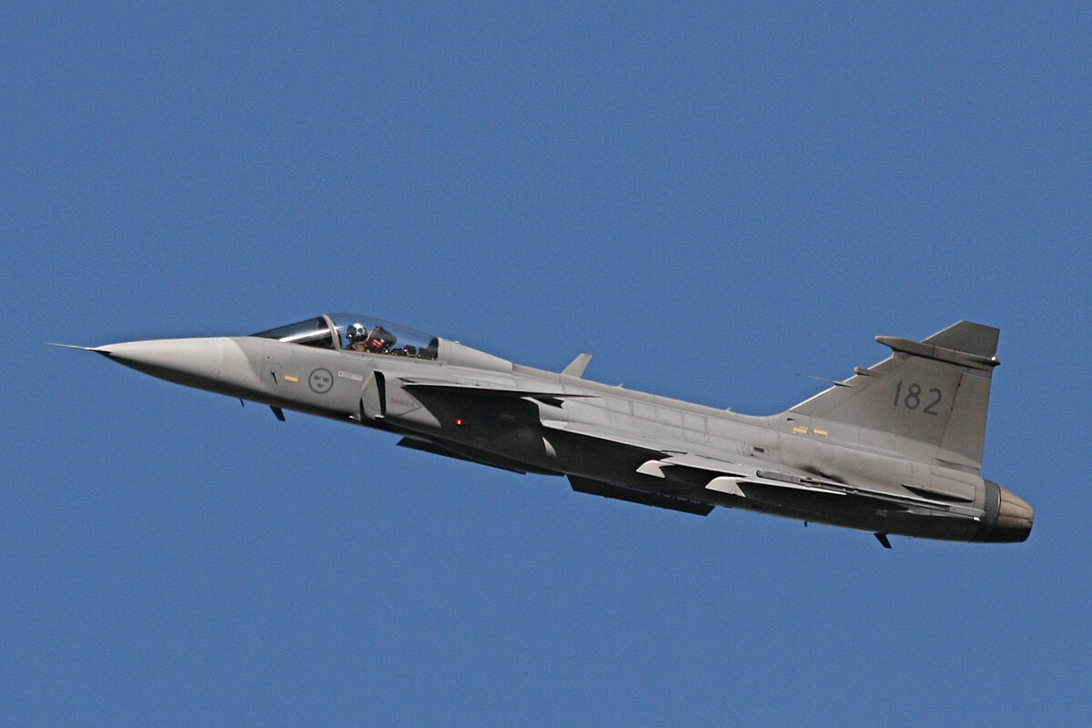 Suedia este mai aproape de a trimite avioane de luptă Gripen în Ucraina