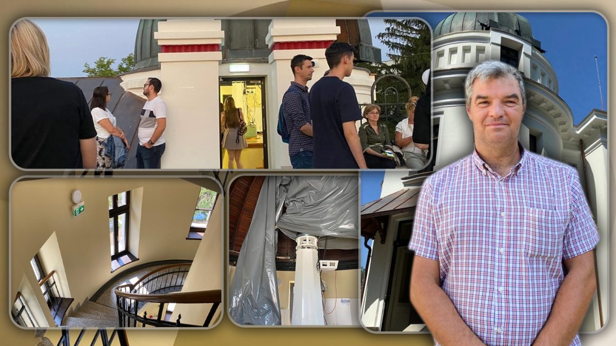Sute de persoane au vizitat Observatorul Astronomic în prima zi după ce a fost redeschis publicului: „S-au putut observa câteva stele, planetele Jupiter și Saturn și Nebuloasa din Andromeda” – FOTO