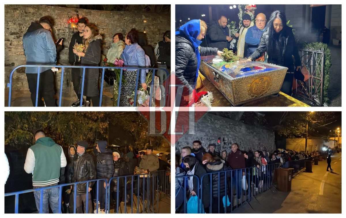 Pelerinii încă stau la coadă pentru a ajunge la moaştele Sfintei Cuvioase Parascheva – FOTO/VIDEO