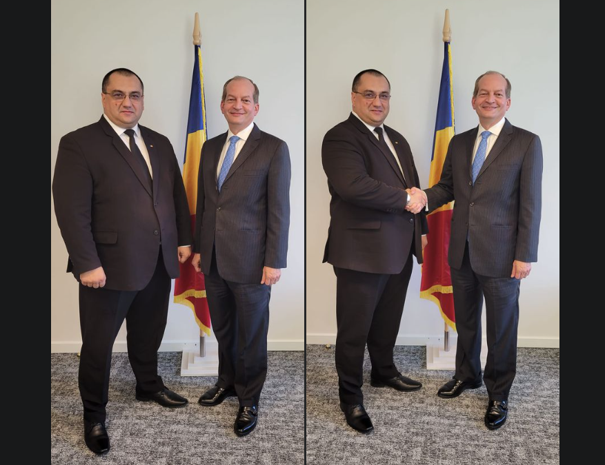 Întâlnire între europarlamentarul Cristian Terheș și Alex Acosta, fost ministru al muncii în administrația Trump
