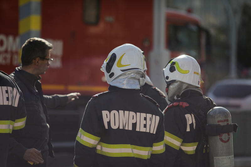 Scurgeri de gaz dintr-un vagon cu gaz lichefiat în Gara Saligny – VIDEO