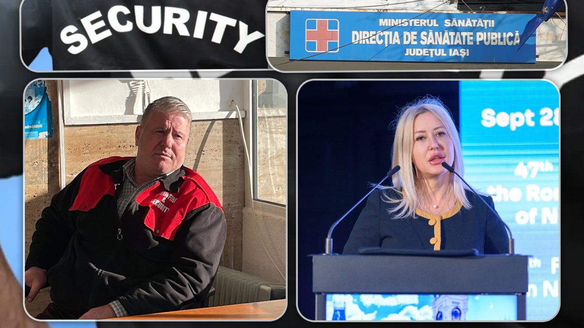 Dorin Abunei, paznicul care a înlocuit-o pe Corina Gîscă, a revenit la DSP Iași! Ștefan Coșniță: „Eu îl dau afară, nu coordonatorul” – FOTO