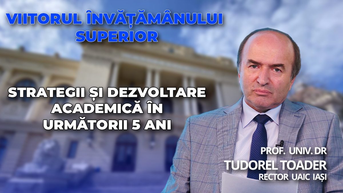 În Noul An, în Studioul BZI LIVE vine prof. univ. dr. Tudorel Toader, rectorul celei mai vechi instituții moderne de învățământ superior a României! Analiză, bilanț, proiecte și proiecții, în următorii cinci ani, pentru Universitatea ”Cuza” din Iași!