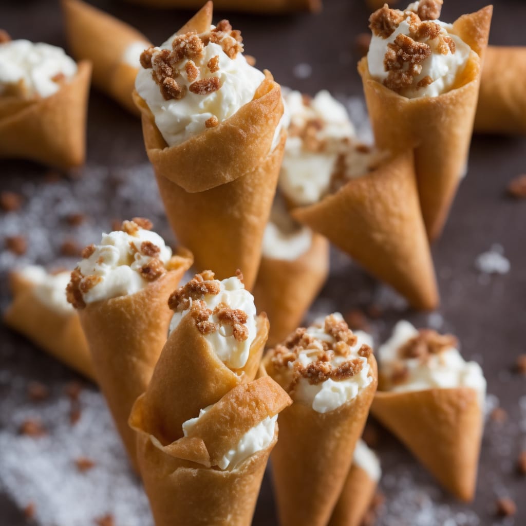 Cornete de înghețată crocante. Cine a inventat acest deliciu