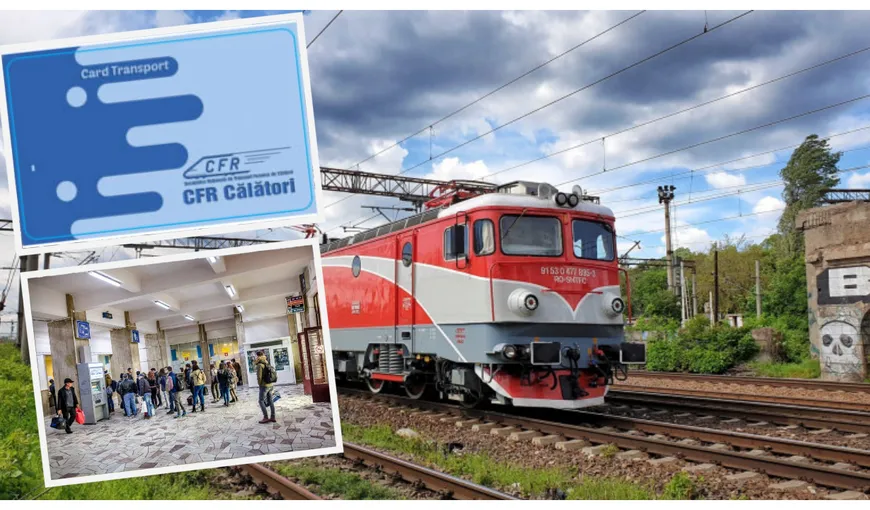 CFR Călători emite de la 1 ianuarie abonamentele săptămânale şi lunare exclusiv în format digital