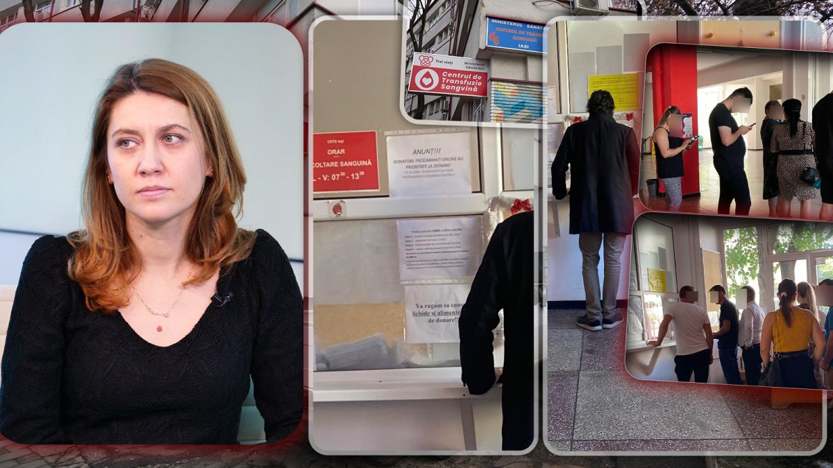 Dați-vă demisia, doamna doctor Pleșu! De teamă că va fi nevoită să muncească, managerul a blocat tot Centrul de Transfuzii. La Iași, donatorii sunt trimiși acasă pentru că nu au programare online – FOTO