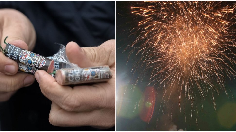 Mai multe persoane au fost rănite de petarde, în noaptea de Anul Nou