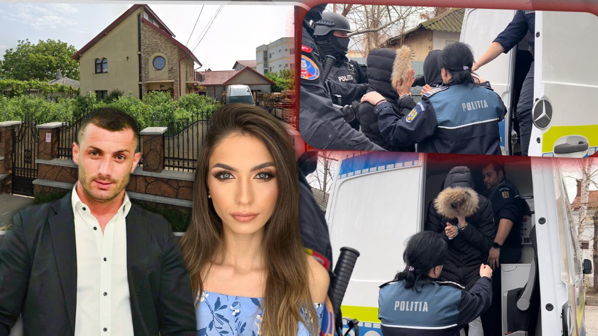 Împreună chiar și după gratii! Cei doi iubiți implicați în jaful de la Hârlău au fost conduși în arest de mascați. Erau în vacanță când au fost prinși – FOTO/VIDEO