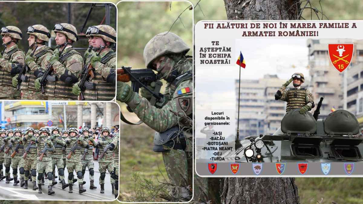 Trei sute de persoane s-au înscris deja pentru posturile vacante scoase la concurs de Brigada 15 Mecanizată „Podu Înalt” – FOTO