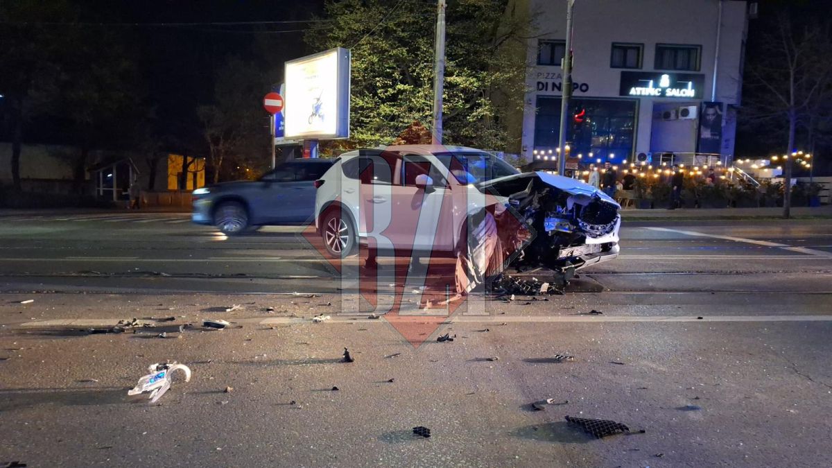 Șoferul unui BMW de zeci de mii de euro a provocat un accident rutier în centrul Iașului apoi a fugit. Polițiștii îl caută – EXCLUSIV, FOTO, VIDEO