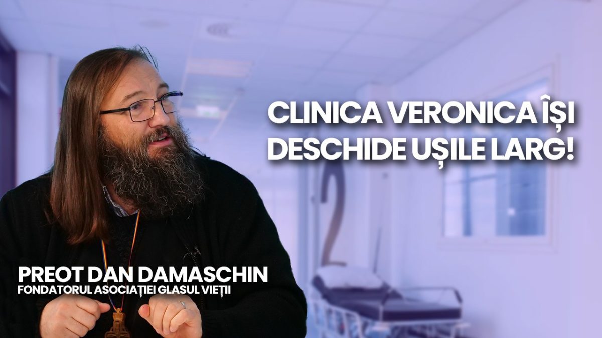 Preotul Dan Damaschin, fondatorul Asociației Glasul Vieții, discută în emisiunea BZI LIVE despre inaugurarea Clinicii Veronica  