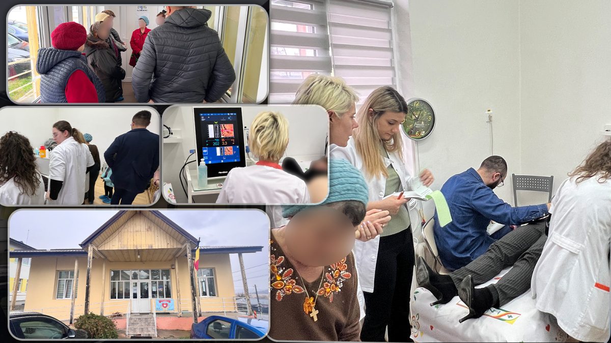 Sute de pacienți vor fi testați gratuit pentru hepatita B și C chiar la ei acasă! Dr. Laura Huiban: „Oamenii sunt mulțumiți că am venit la ei în localitate, la spital le este mai greu să ajungă” – FOTO