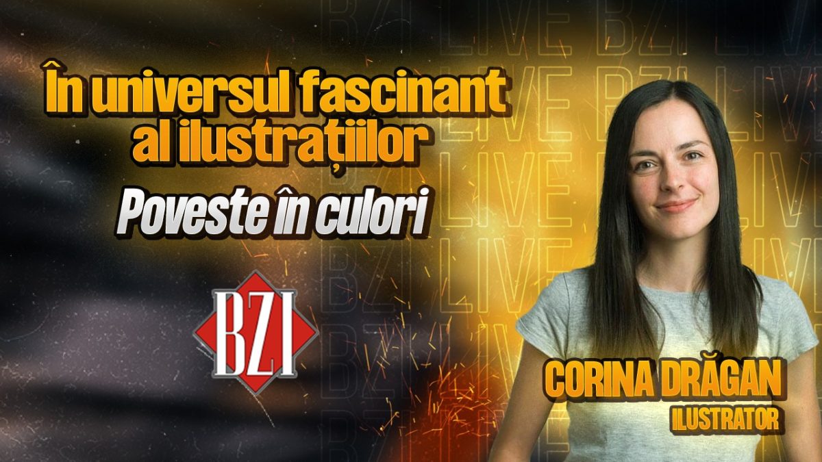 Poveste în culori! Corina Drăgan, ilustrator, povestește pentru BZI LIVE despre universul fascinant al ilustrațiilor