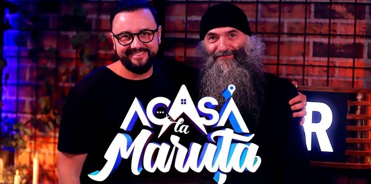 Părintele Pimen de la Athos, vizită acasă la familia Măruță. Ce spune acesta despre Eva