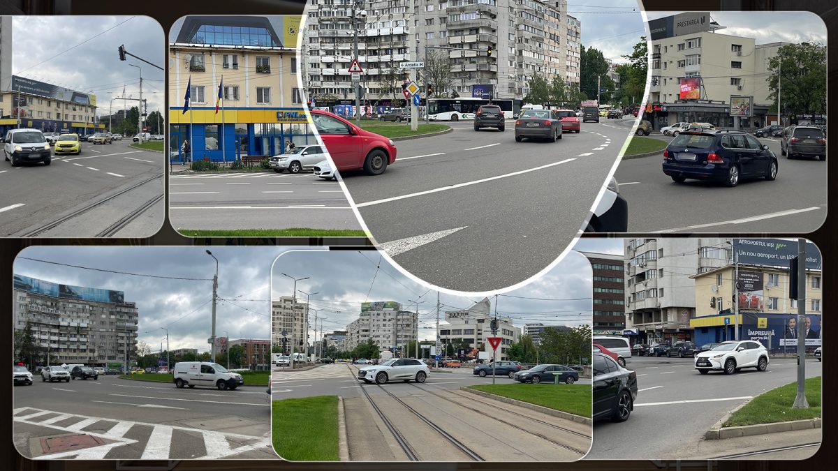 Revoluție în traficul din Iași! Autoritățile vor să radă rondul din Podu Roș. Ce ar urma să apară în cea mai aglomerată zonă din oraș – FOTO