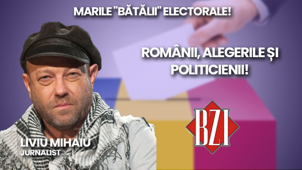 Cunoscutul jurnalist Liviu Mihaiu (Radio Guerrilla) într-o nouă ediție BZI LIVE