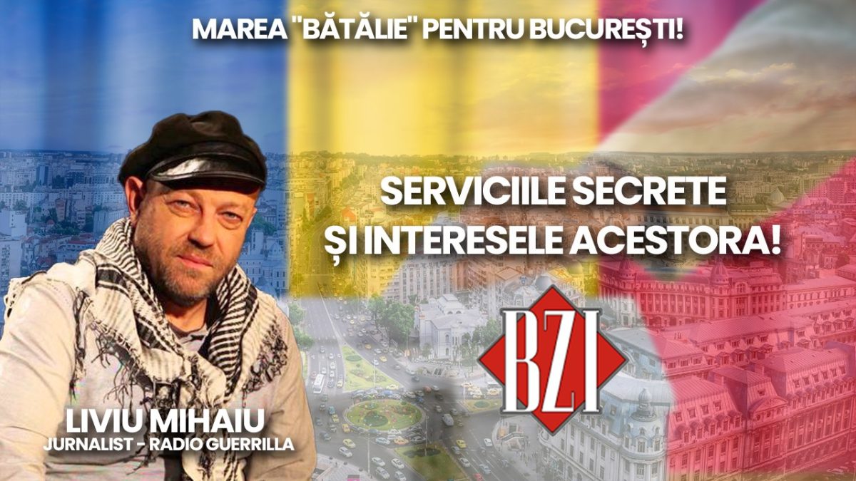 Emisiune-analiză BZI LIVE alături de cunoscutul jurnalist Liviu Mihaiu – Radio Guerrilla