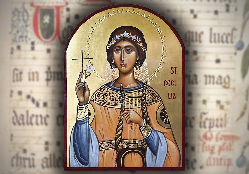 Acatistul Sf. Cecilia. Sfânta Cuvioasă care ajută fetele să-și găsească jumătatea, protectoarea femeilor credincioase și a muzicienilor