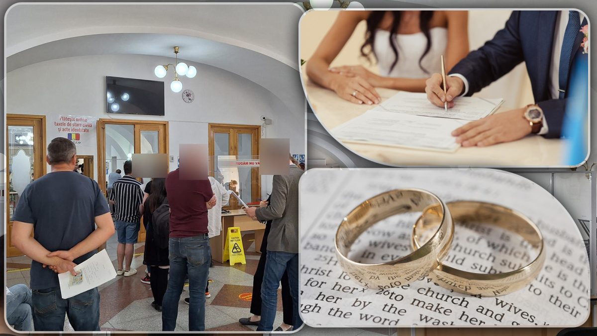 Șoc la Starea Civilă din Iași. Un bărbat a refuzat să-și mai ia iubita de soție. A zis „nu” în fața tuturor. În fiecare lună, există cupluri care se răzgândesc – FOTO