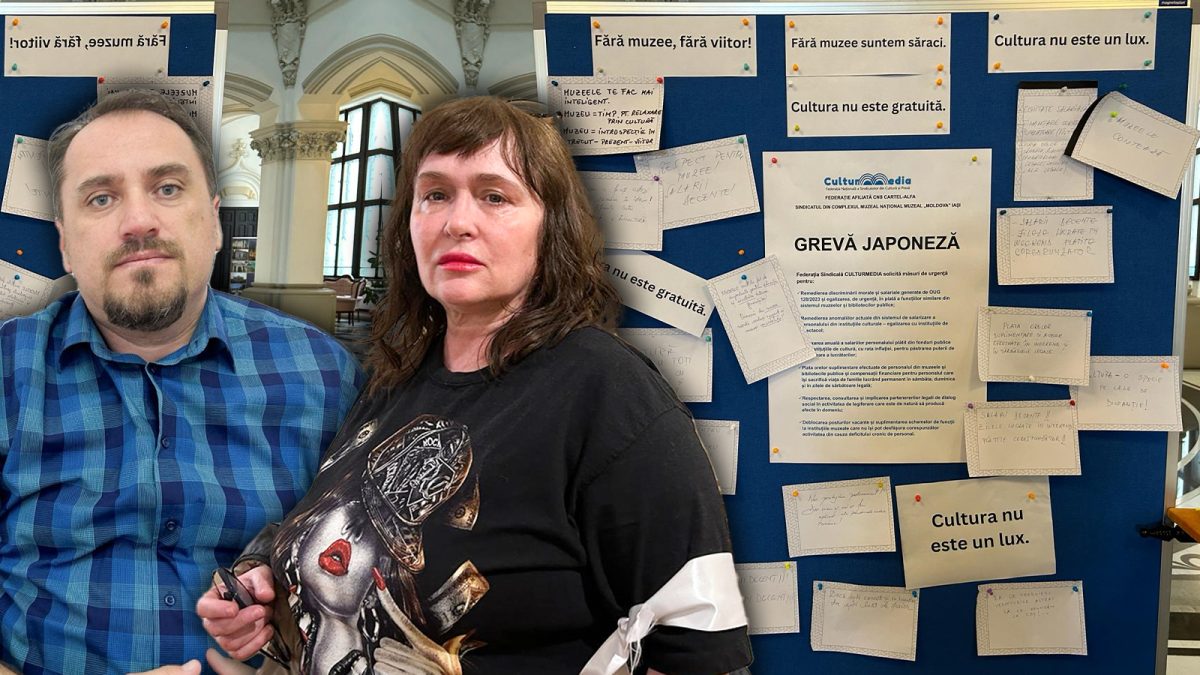 De „Noaptea Muzeelor”, Palatul Culturii din Iași este închis. Angajații sunt în grevă: „Cultura este subfinanțată cronic” – FOTO