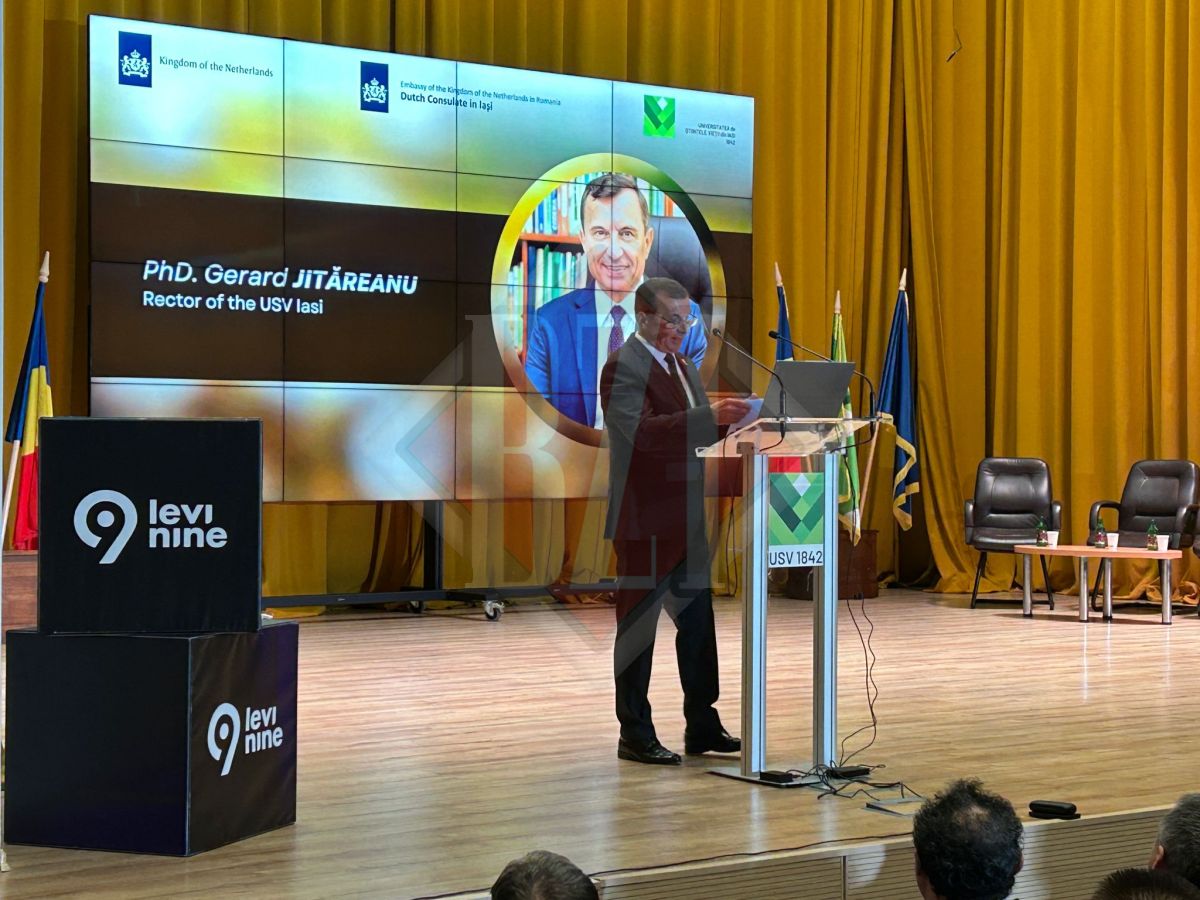 Conferința despre viitorul producției agroalimentare a început la USV Iași.