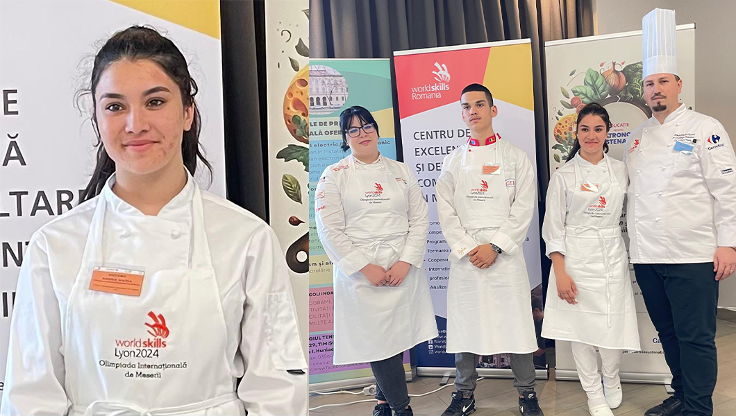 Elevă din Iași, câștigătoare a Competiției WorldSkills de Gastronomie Sustenabilă – FOTO