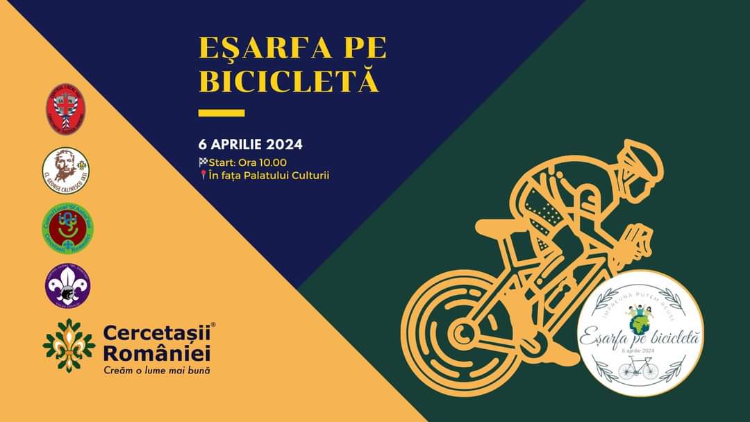 Cercetașii trag un semnal de alarmă! Pedalează, la Iași, pentru crearea de piste de biciclete