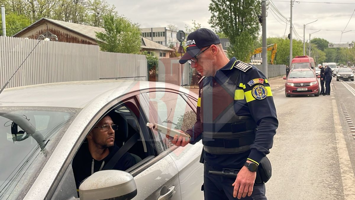 Atenție! Control al poliţiştilor rutieri ieşeni! Un șofer a fost prins băut la volan – FOTO, UPDATE, VIDEO